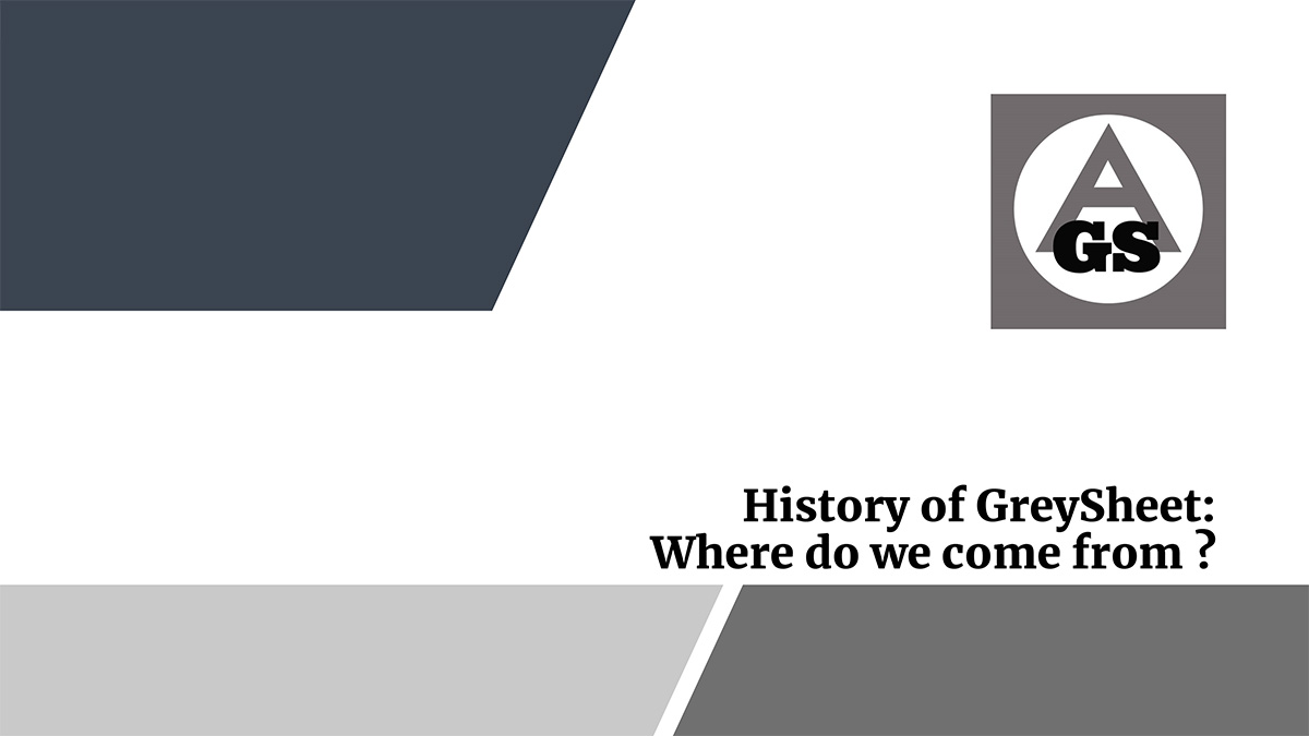 History of the GreySheet English