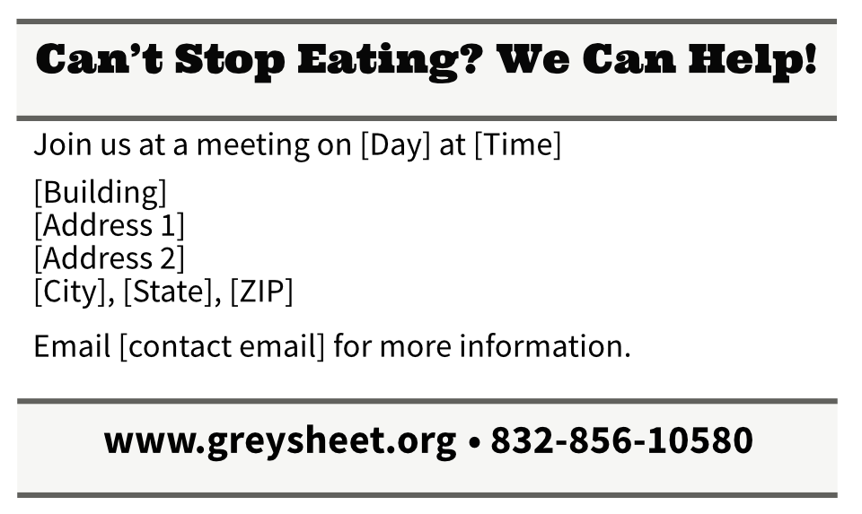 Business Card One up