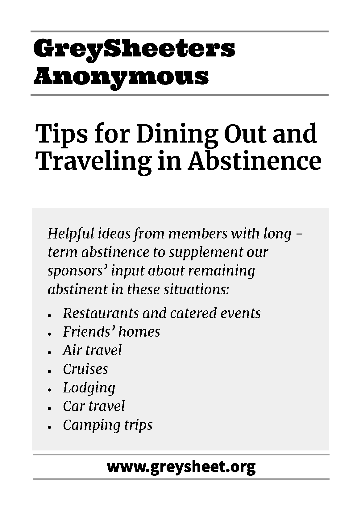 Dining Out A4 thumbnail