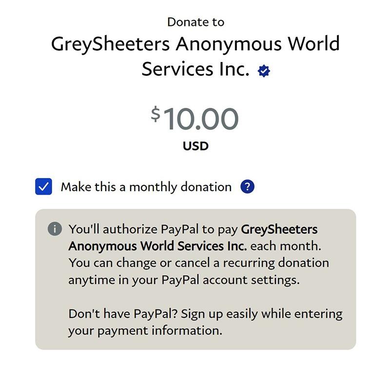 recurring donation paypal